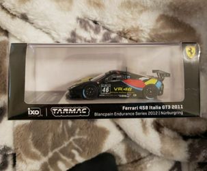 Tarmac 1/64 Diecast Ferrari 458 Italia GT3 2011 Sealed