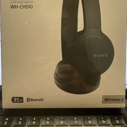 Sony WH-CH510 Wireless headphones - BNIB