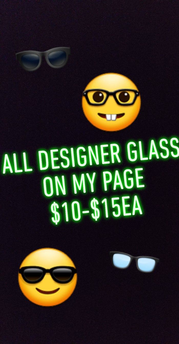 DESIGNER GLASSES 