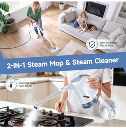Cozy Cub handheld steam and mop cleaner