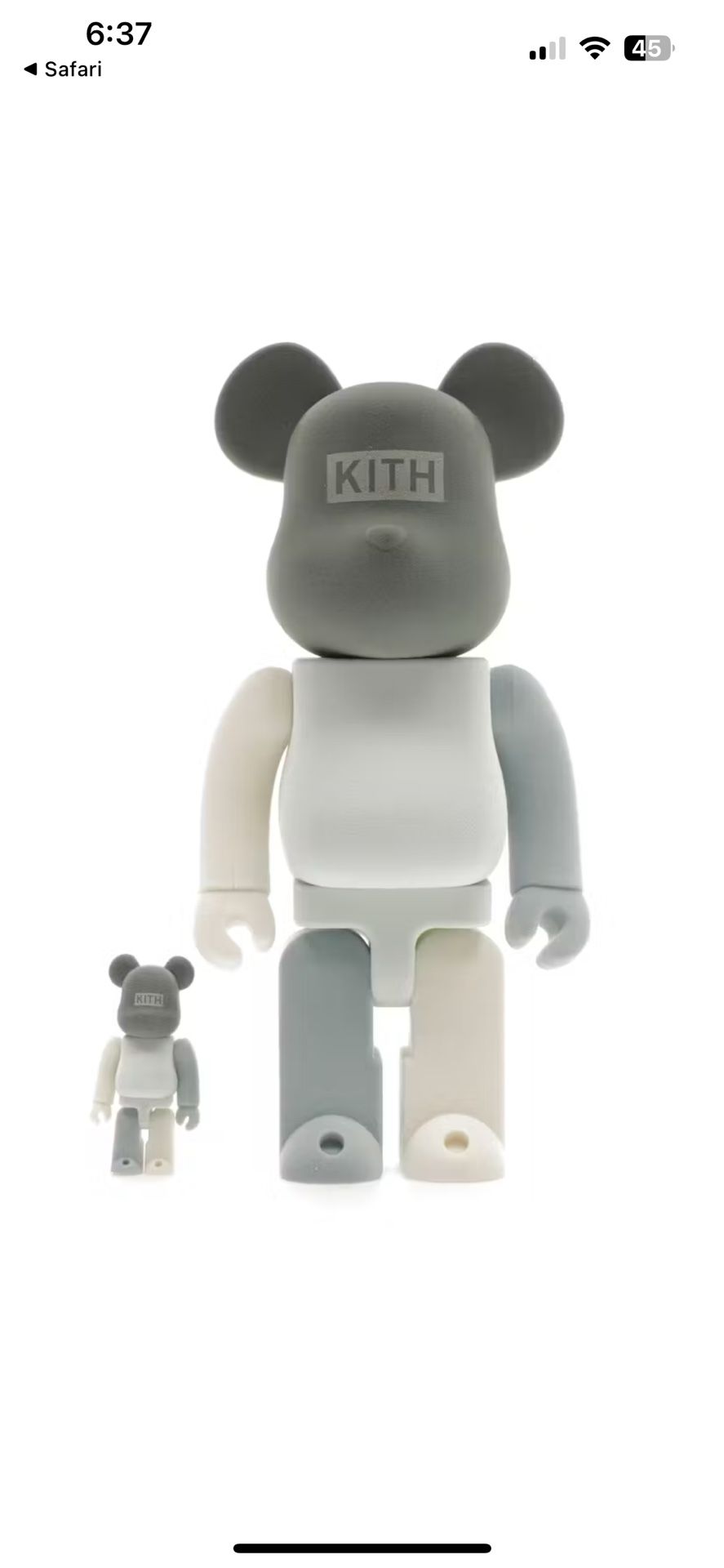 KITH, OBEY, Aaron Kai Bearbrick 400% And 100%