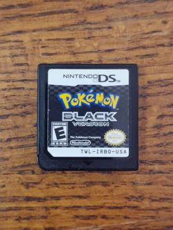 Pokemon Black Version Nintendo DS Game