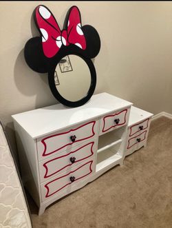 Minnie Mouse Bedroom Furniture Set