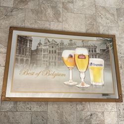 Best of Belgium Bar Mirror