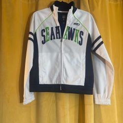 Seahawks Women’s Zip Up Jacket Size Small