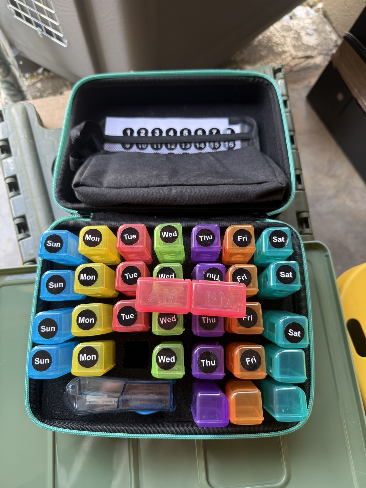 Month AM/PM Pill Organizer
