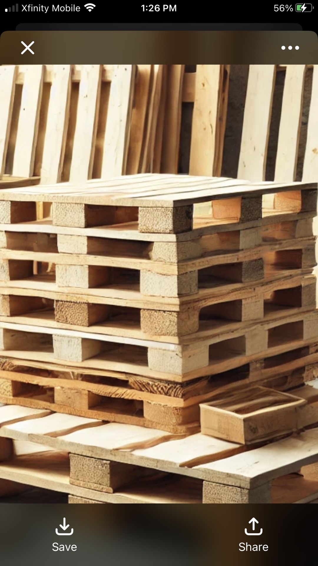 Assorted Pallet Boards For Crafters & DIYers