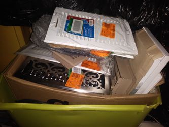 Supply registers/return grills $2 each