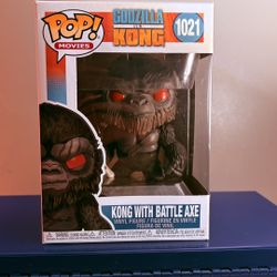 Funko Pop Kong With Battle Axe #1021 (Godzilla vs Kong)