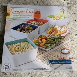 New Serving Platter/Bowl Set 