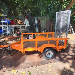 3x5 2000lb Rampgate Trailer