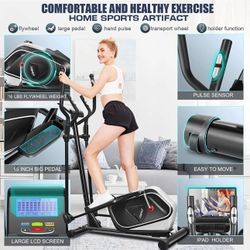 Elliptical W/Bike Mat