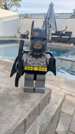 Oversized Lego Batman