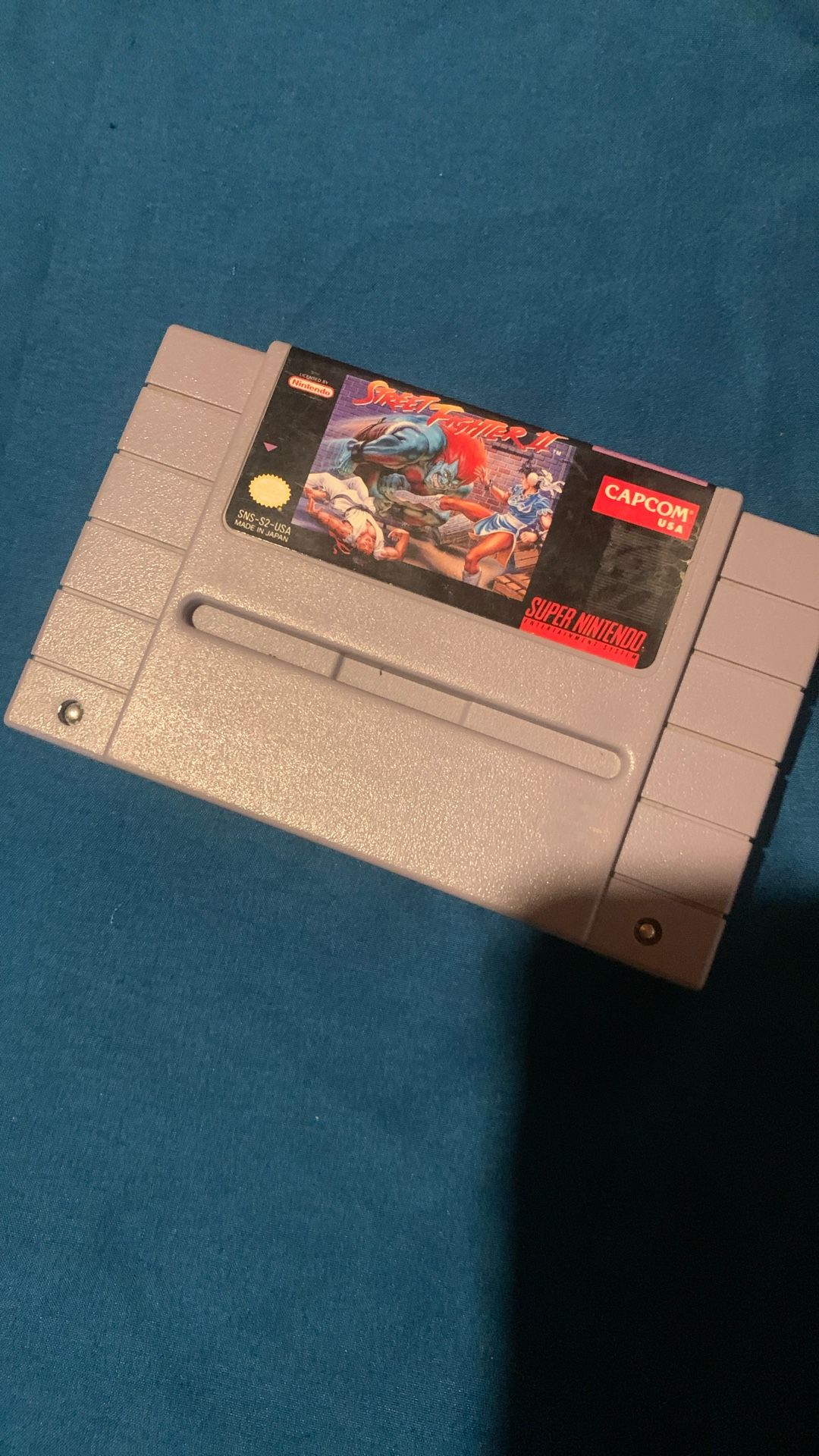 Super Nintendo Game Street Fighter 2