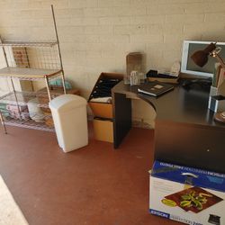 ALL ITEMS ARE JUST MAKE REASONABLE OFFERS

SEE ALL PHOTOS - 550 plus items - SERIOUS INQUIRIES ONLY

File Cabinet Safe, BMW Rims, Kitchen, Stereos, Ra