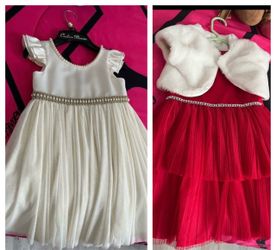 Vestidos para niña de 4años los dos