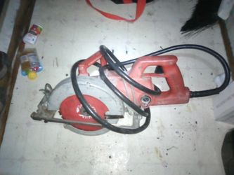 Milwaukee worm drive saw