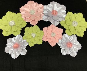 Paper flowers