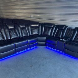 Brand New Power Reclining Sectional Couch