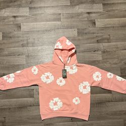 Denim Tears Pink Hoodie  Medium 