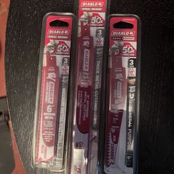 Diablo Sawzall Blades