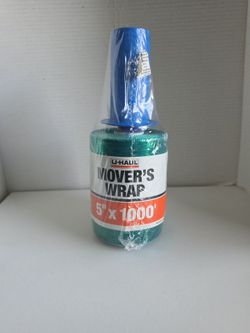 U-Haul Mover's Wrap Stretch Wrap 80 Gauge 5" x 1000 ft Roll (49022)