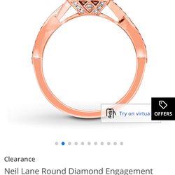 Neil Lane Ring And LeVian Necklace 