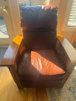 Leather Recliner Chair