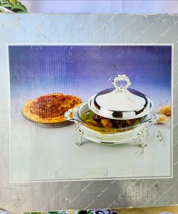 Chafing dish, Serving, Baking-International Silver Co- New-$12- Yucaipa