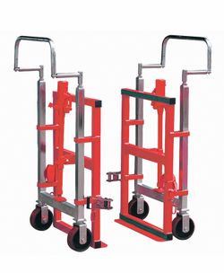 DAYTON Machinery and Equipment Mover: 4,000 Ib, 29 in L x 15 in W x 49 in H Overall, 12 in Max Lift Item 13V412 Mfr. Model 13V412