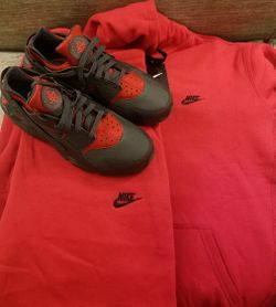 New Men 3X 4X Nike Red Black Sweatsuit for Sale in Grand Prairie