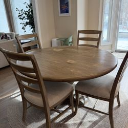 Sturdy Round Dining Room Set