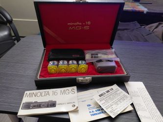 Minolta 16 Camera