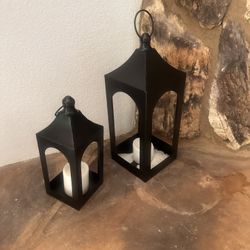 Black Lanterns Big And Small 