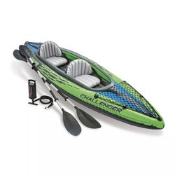 🚣‍♂️ BRAND NEW 2-PERSON INFLATABLE SPORT KAYAK WITH PUMP