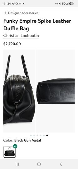 Christian louboutin duffle bag