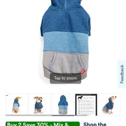 reddy pet dog hoodie