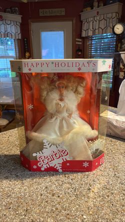 NRFB 1989 Special Edition HAPPY HOLIDAYS BARBIE DOLL