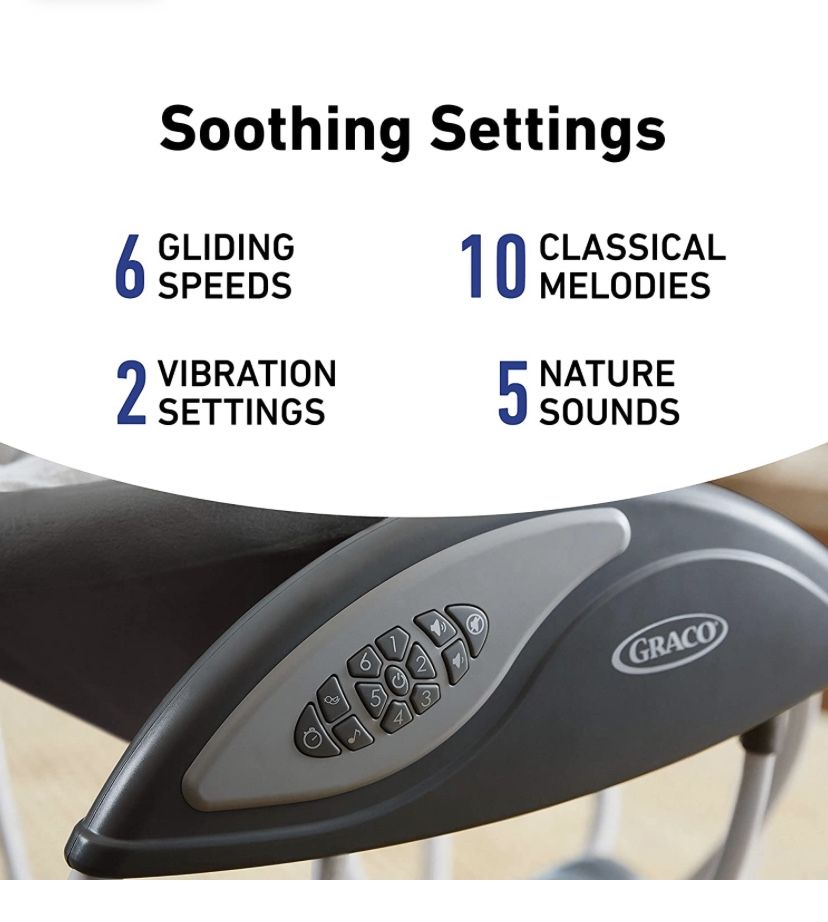 Graco Duo Glider Gliding Swing Plus Basinet( All In One)