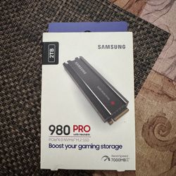 Samsung 980 Pro With Heat sink (2tb) SSD
