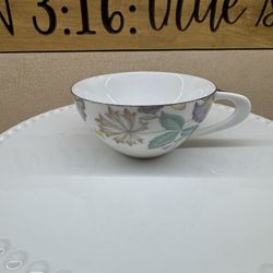 Fantasia (Platinum Trim) Flat Cup 