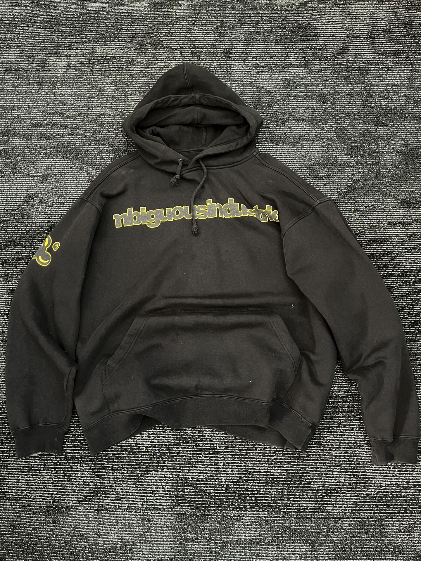 Black Ambiguous Industries hoodie large
