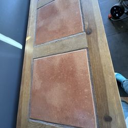 Entry way table length 64”, ht 36”, width 18”