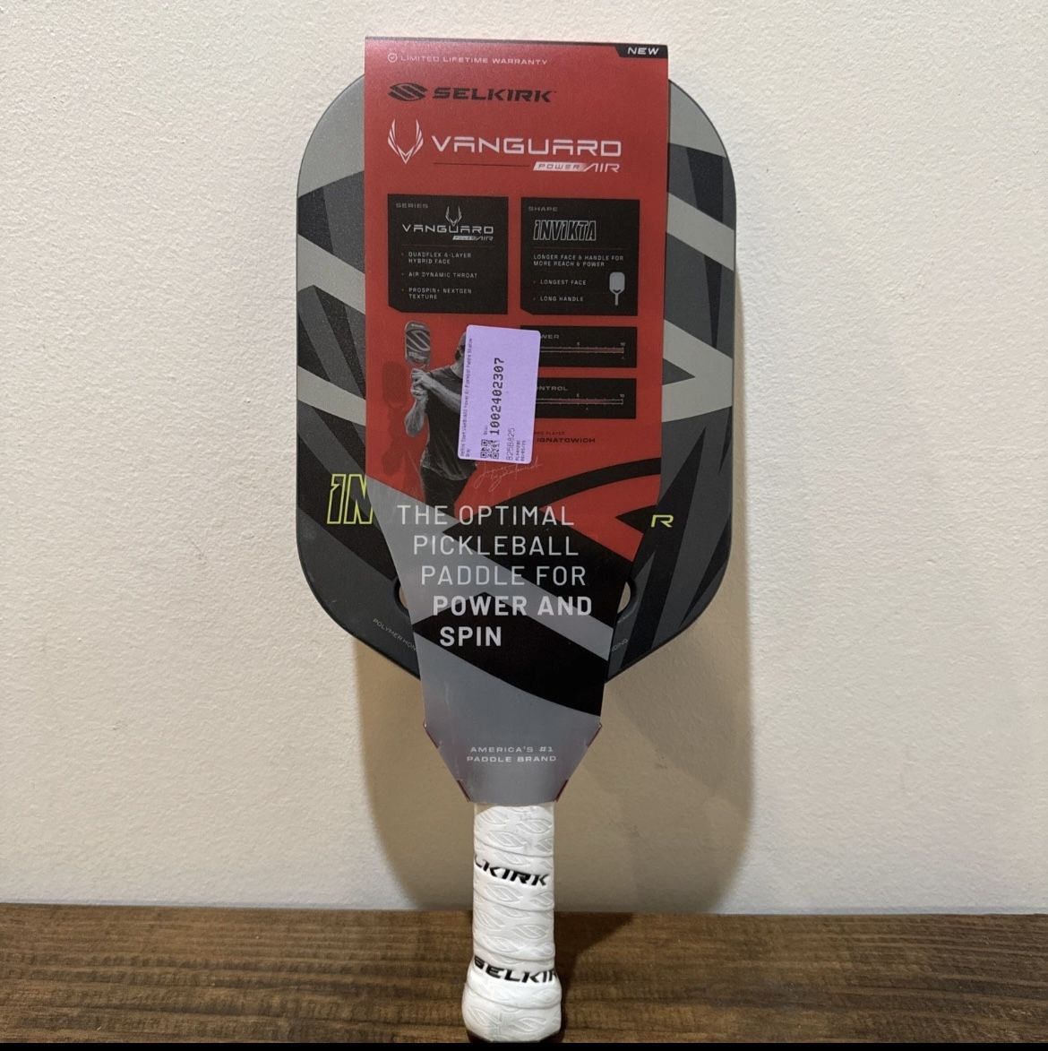 Selkirk Pickleball Paddle VANGUARD Power Air (Invikta/Shadow Gray) Brand New! ⭐