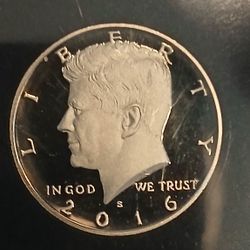 2016 S PROOF CLAD  KENNEDY