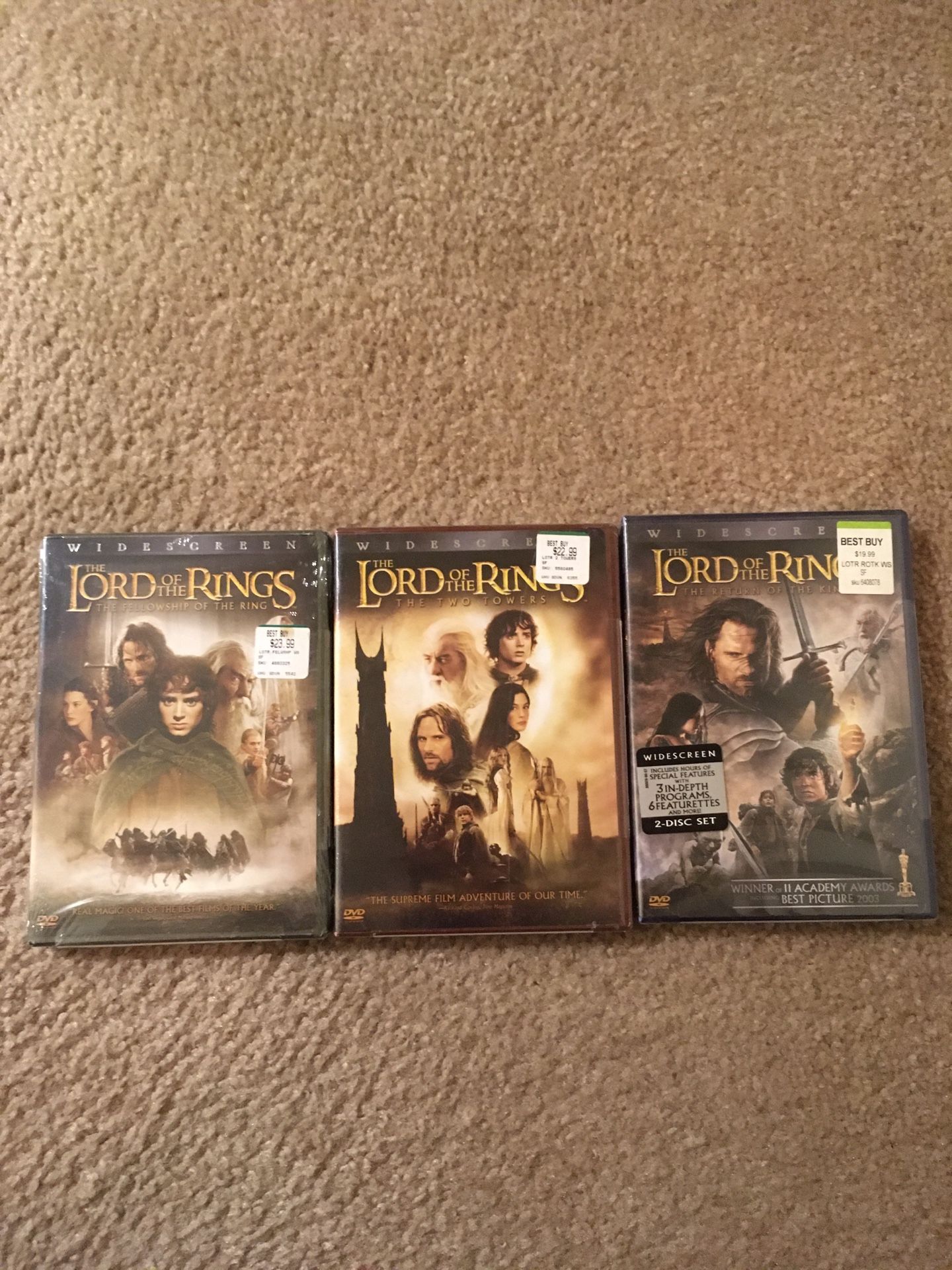 Brand new seal box Lord of the rings DVD set