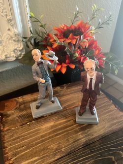 Set of 2 Gentleman Figurines