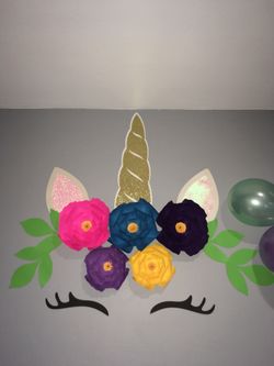 Unicorn theme decorations