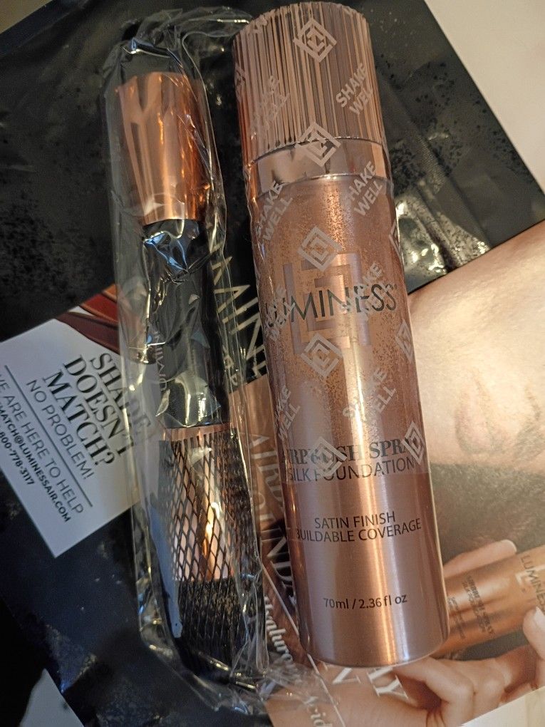 Luminess Airbrush Fair Foundation And Brush 