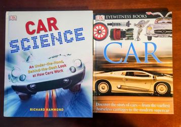 Teenagers Hardcover Car Books - NEW